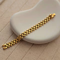 Cuban Chain Bracelet 18kt Gold - Lazuli