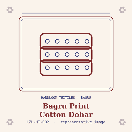 Bagru Print Cotton Dohar
